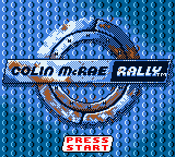 Colin McRae Rally (Europe) Title Screen